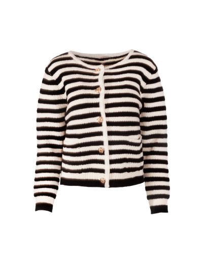Gossip VEST HANNAH ZWART/WIT