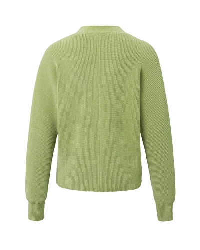 CHENILLE VESTJE GROEN