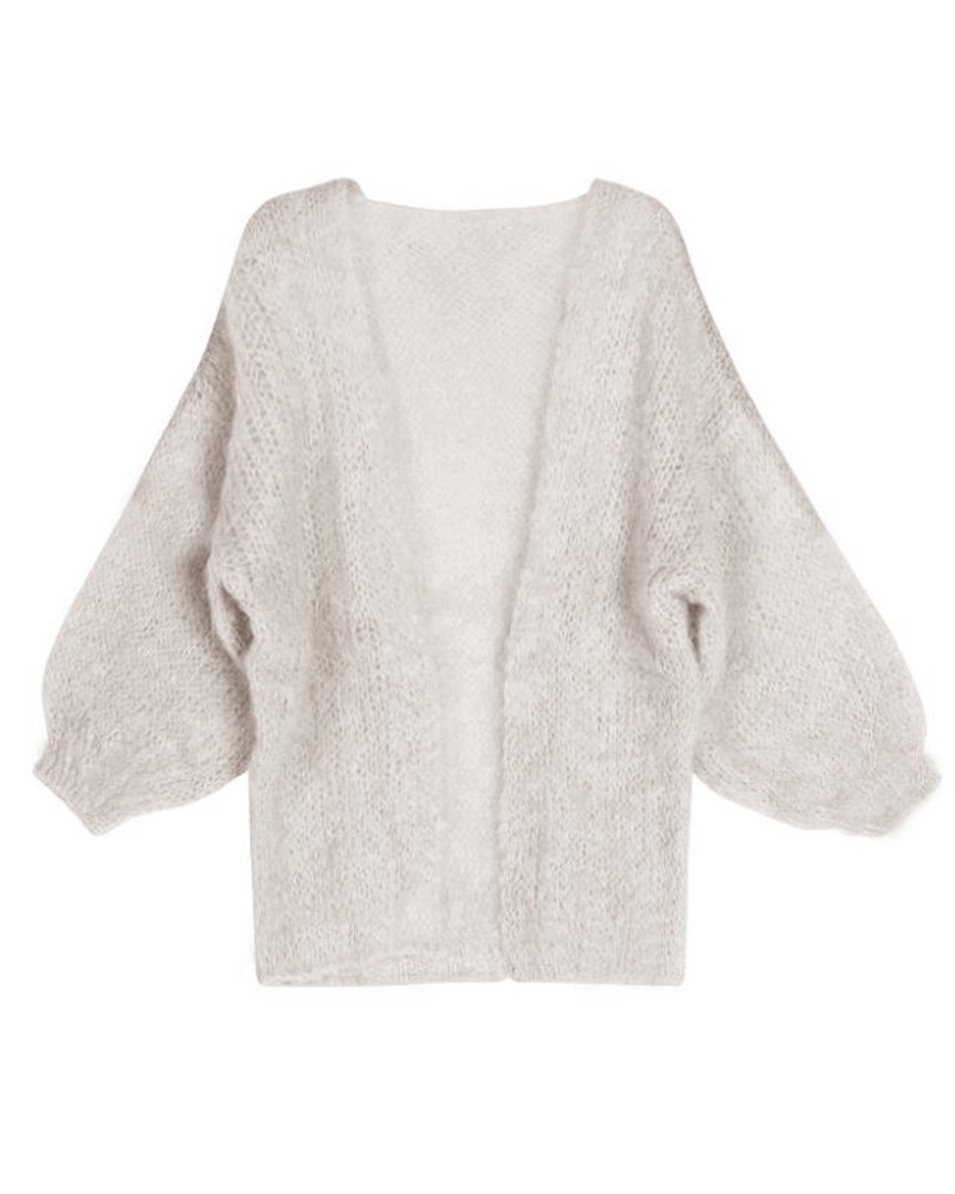 OVERSIZED VEST JODI ECRU