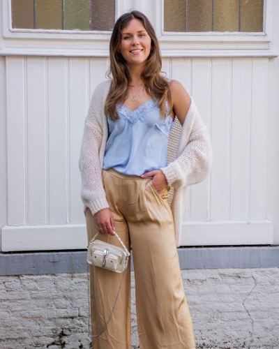 Gossip OVERSIZED VEST JODI ECRU
