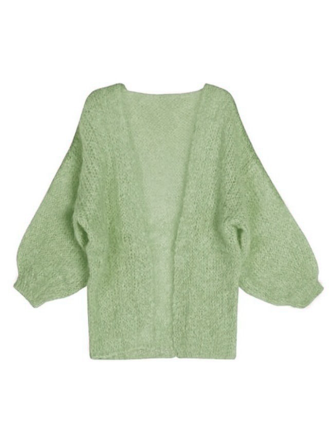 OVERSIZED VEST JODI PISTACHE