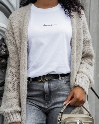 OVERSIZED VEST JODI BEIGE
