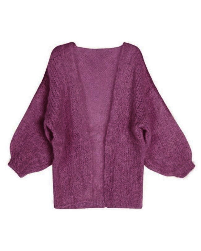 OVERSIZED VEST JODI DONKER PAARS
