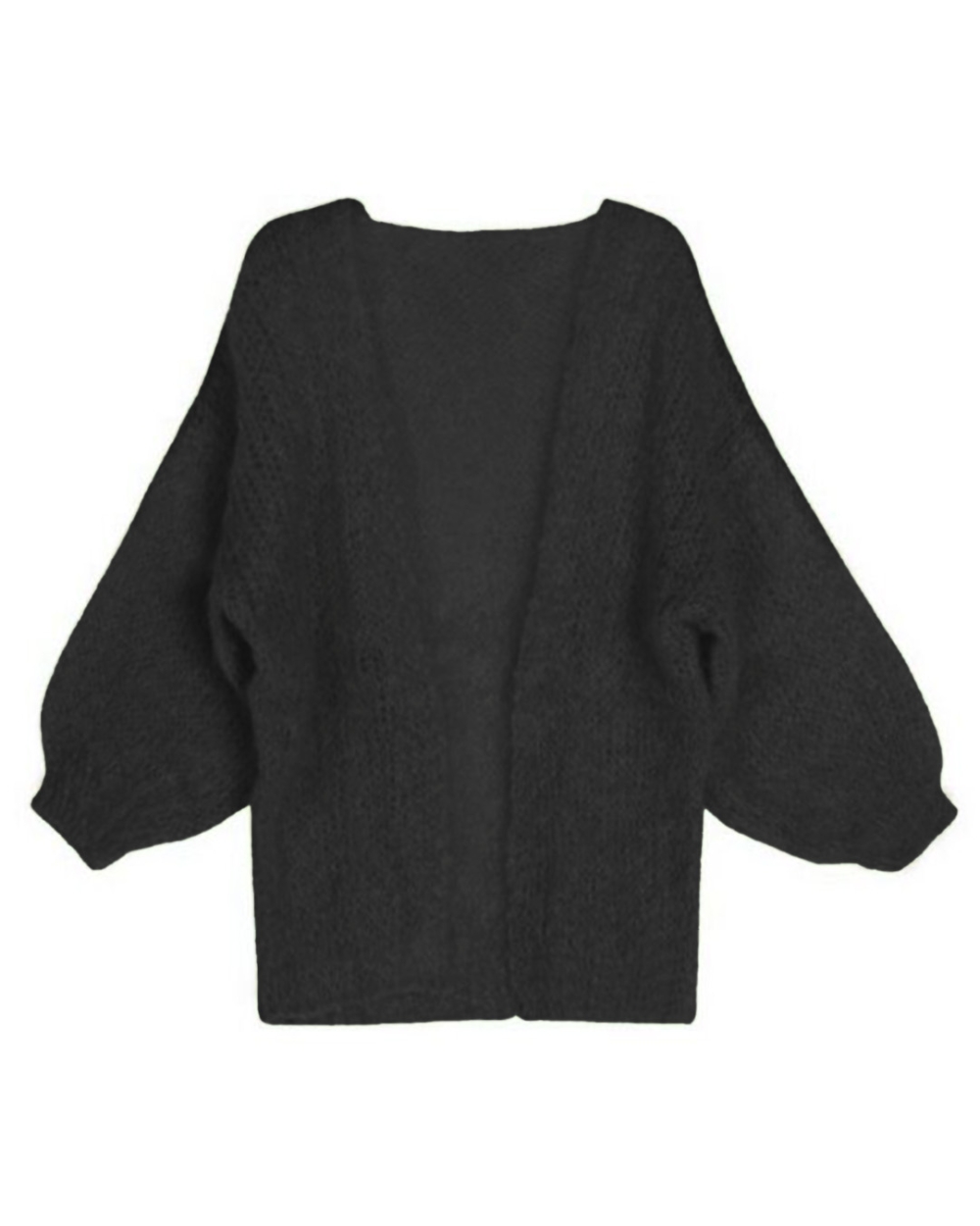 OVERSIZED VEST JODI ZWART