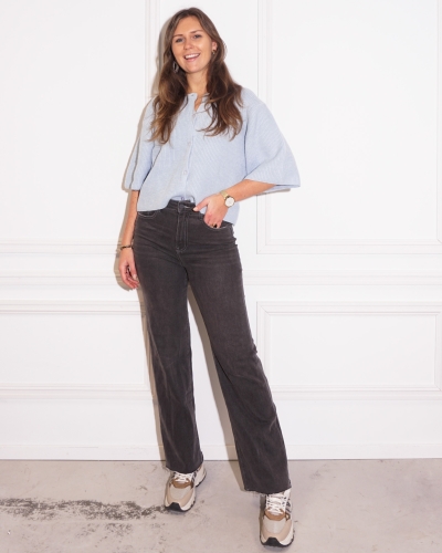 VEST ROMY LICHTBLAUW