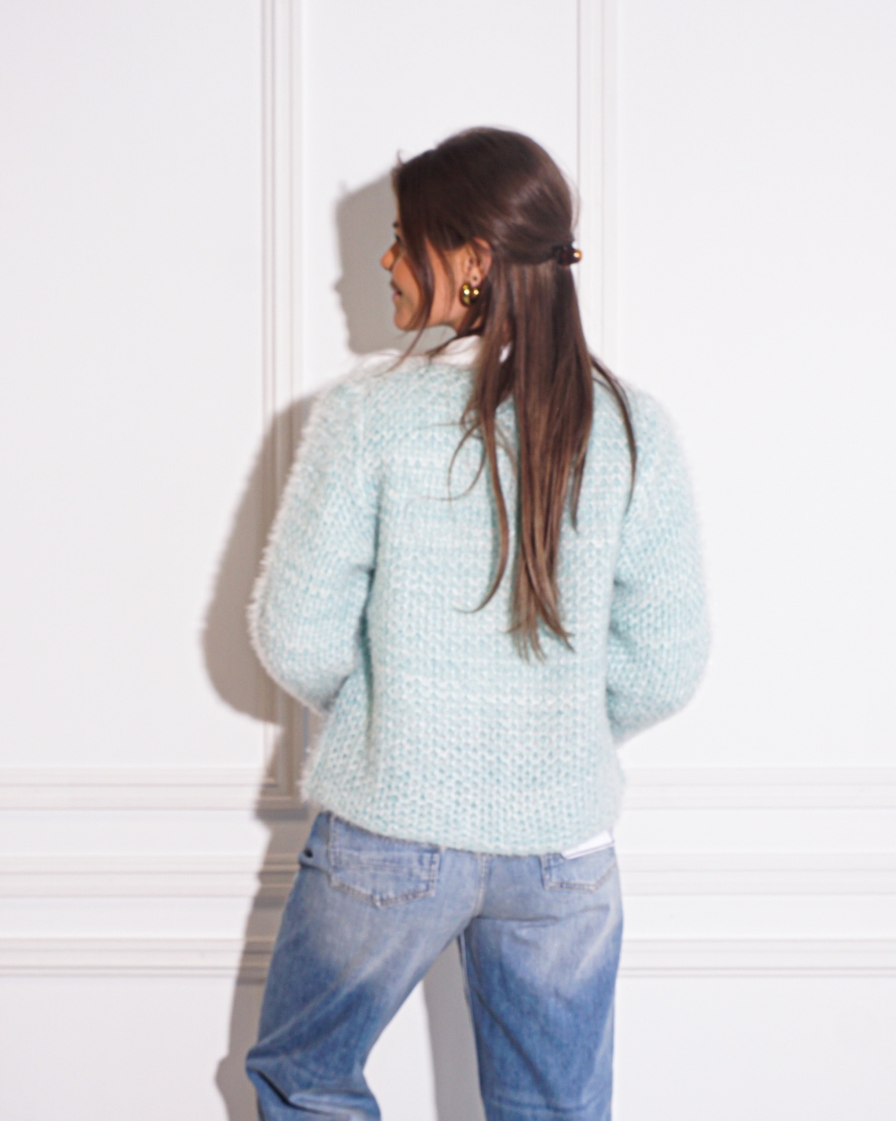VEST SANNE TURQUOISE
