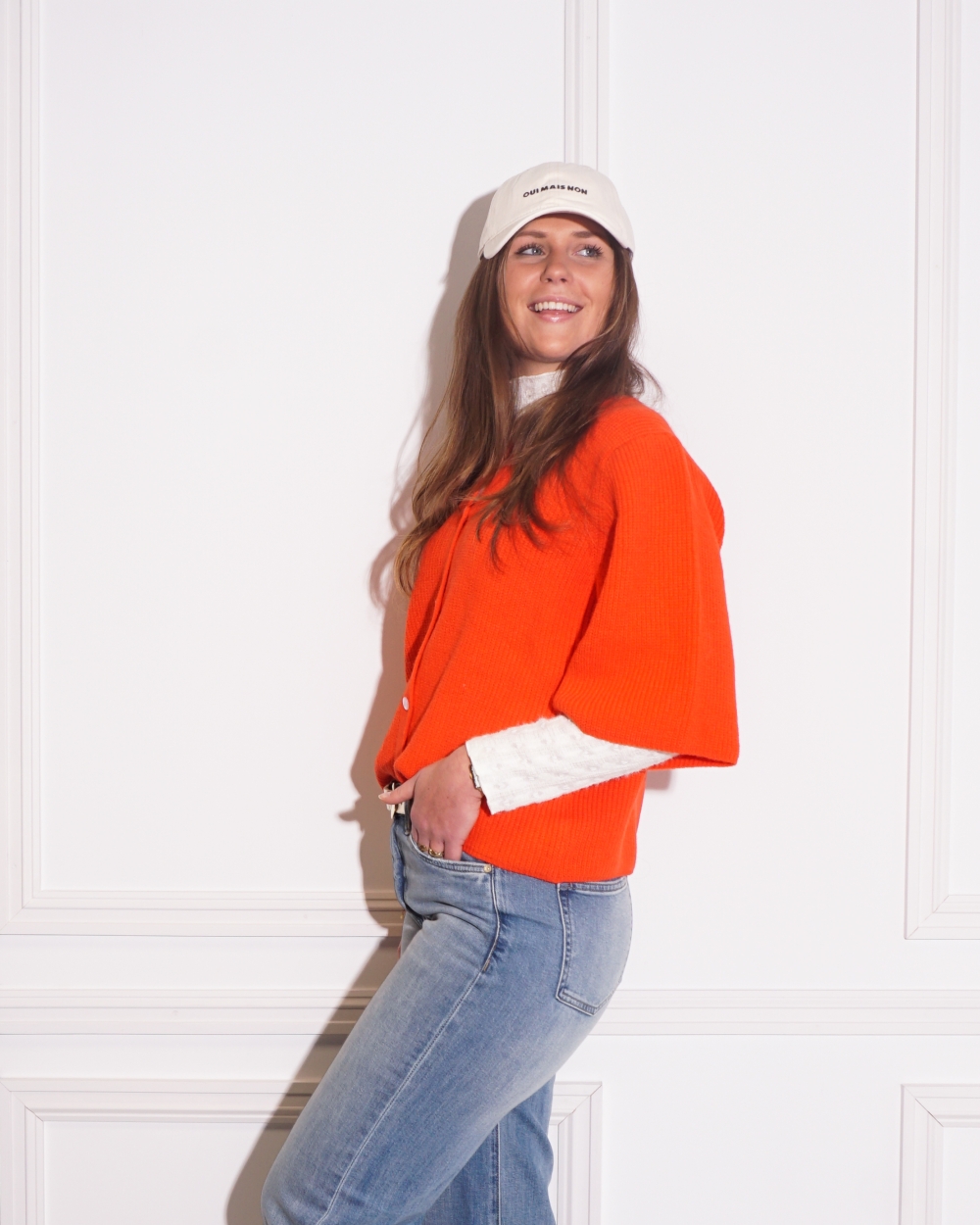 VEST ROMY ORANJE