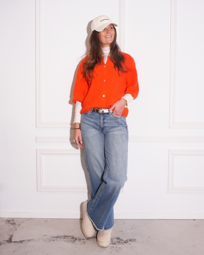 VEST ROMY ORANJE