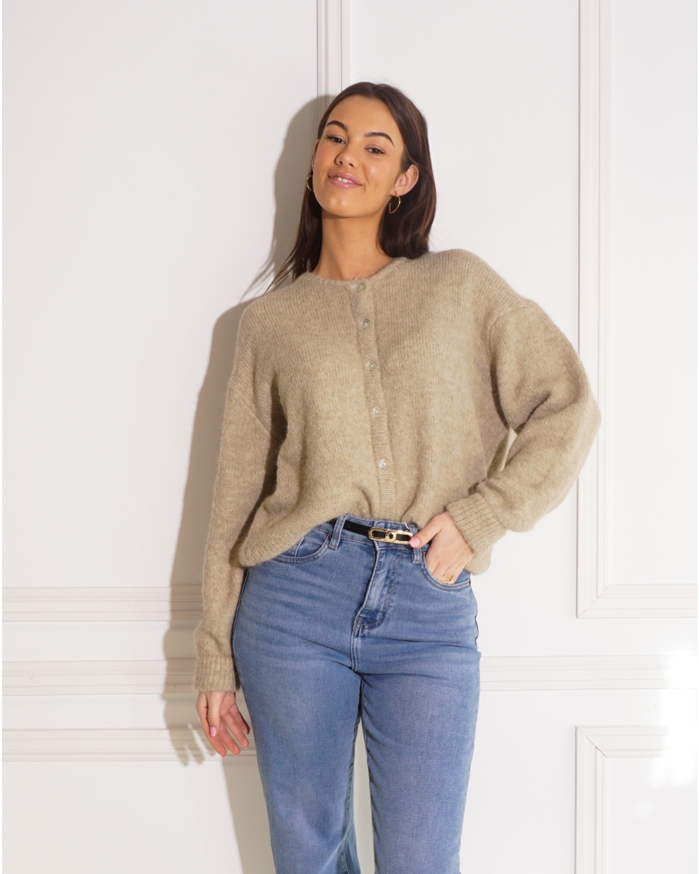VEST BASIC MIA BEIGE