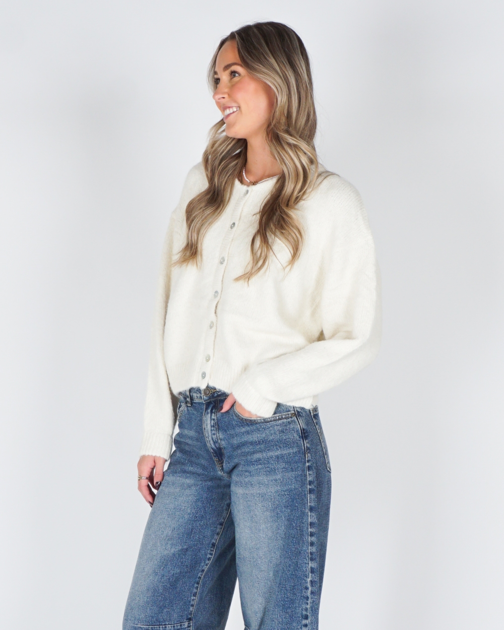 VEST BASIC MIA ECRU