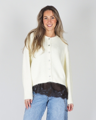 Gossip VEST BASIC MIA LICHTGEEL