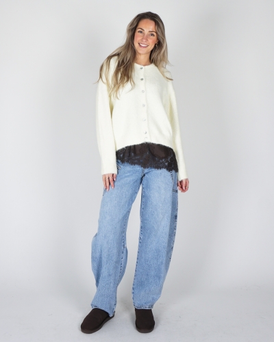 VEST BASIC MIA LICHTGEEL