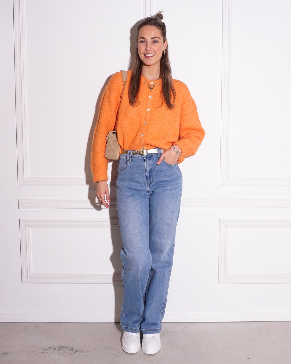 BASIC VEST MIA ORANJE