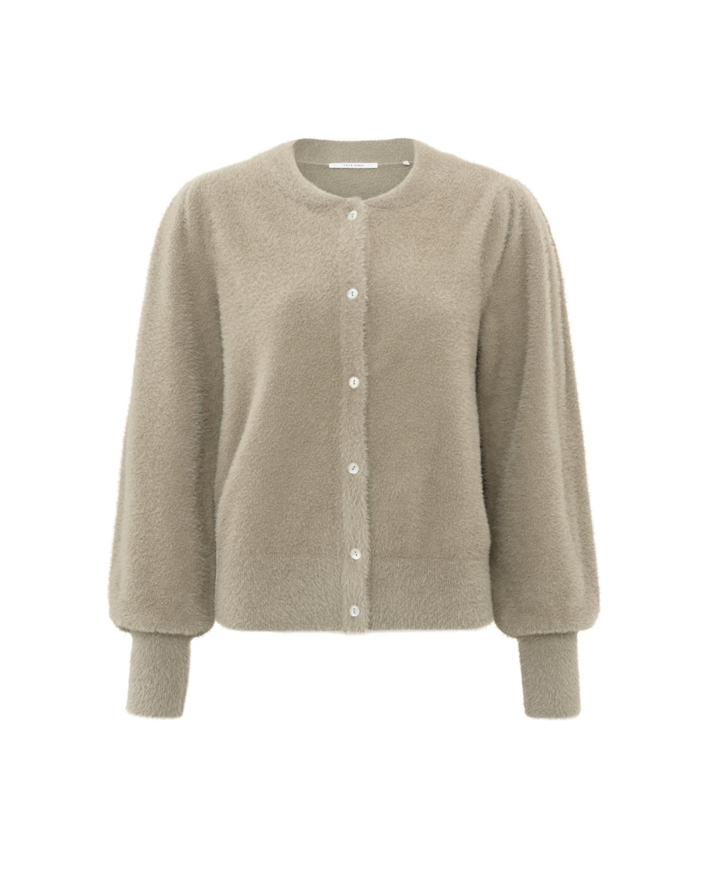 FLUFFY VEST BEIGE