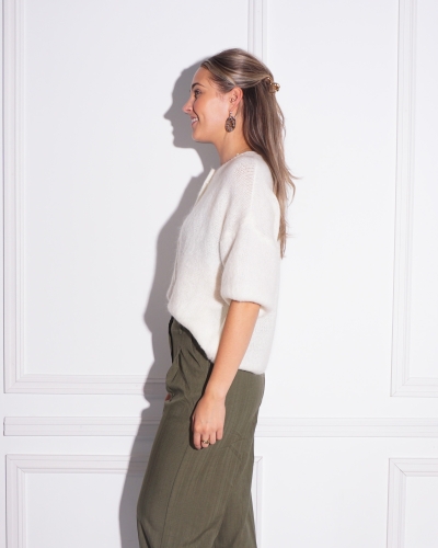 Gossip VEST CLEO ECRU