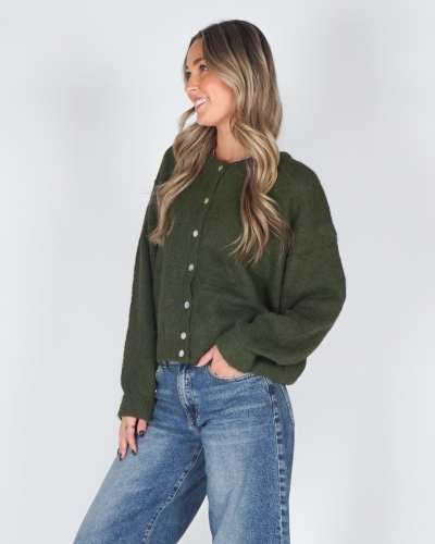 VEST BASIC MIA GROEN
