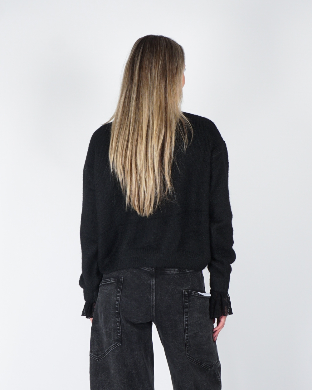 VEST BASIC MIA ZWART