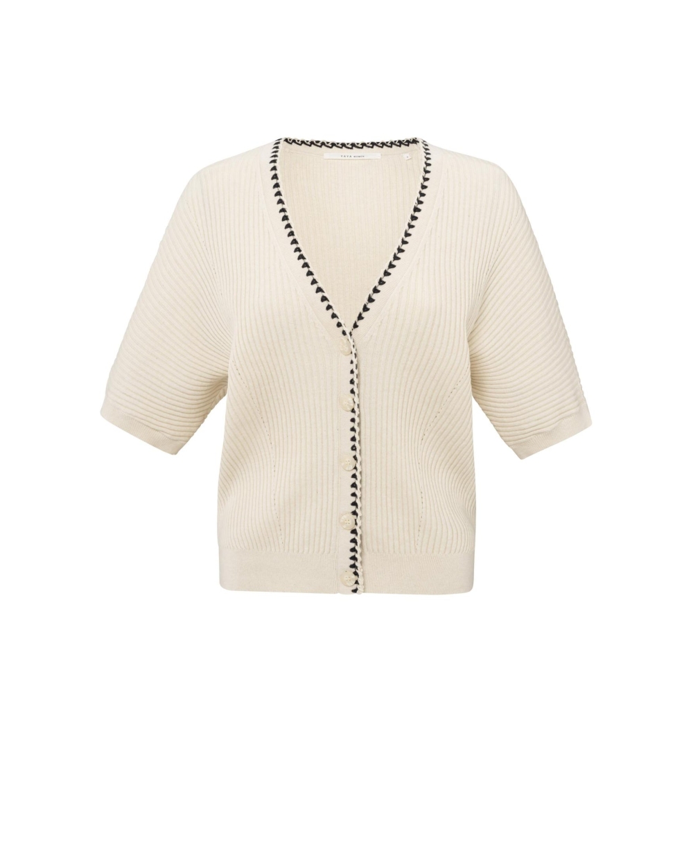 GERIBD VEST MET STIKSELDETAIL