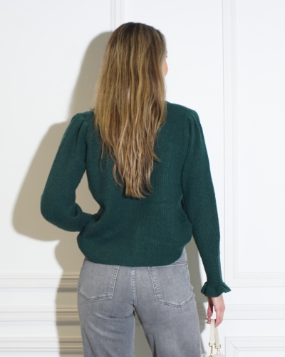 VESTJE LEYLA GROEN