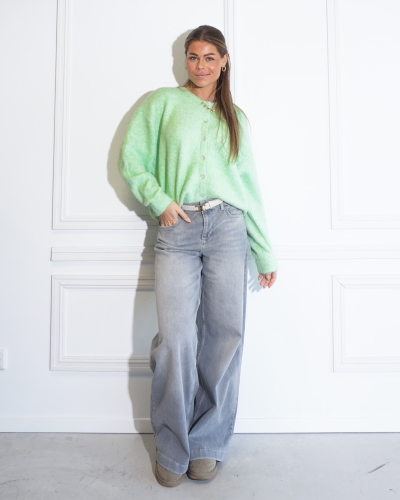 VEST BASIC MIA FEL GROEN