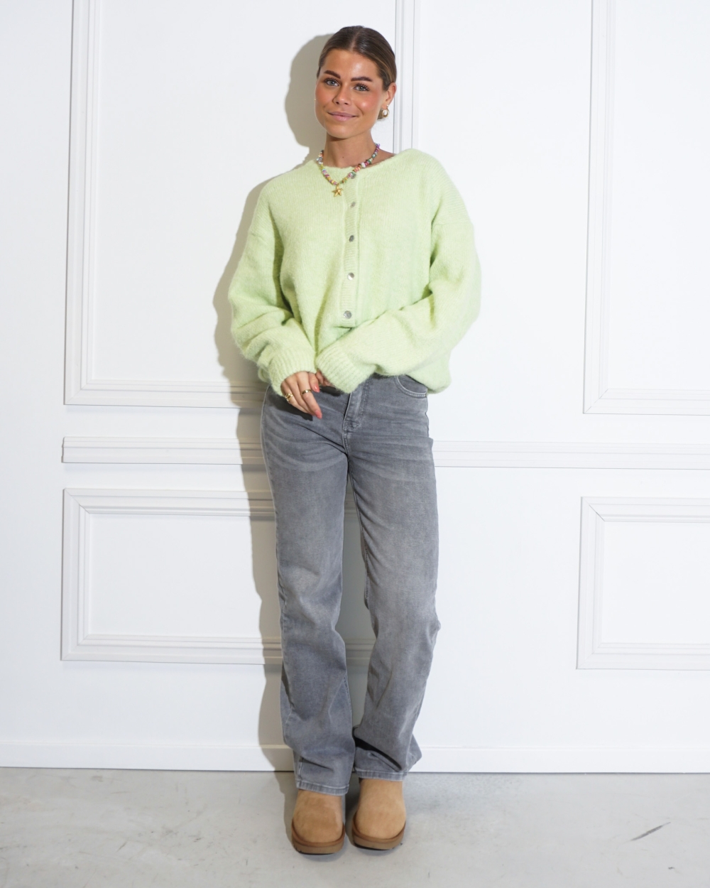 VEST GUUSJE LIME