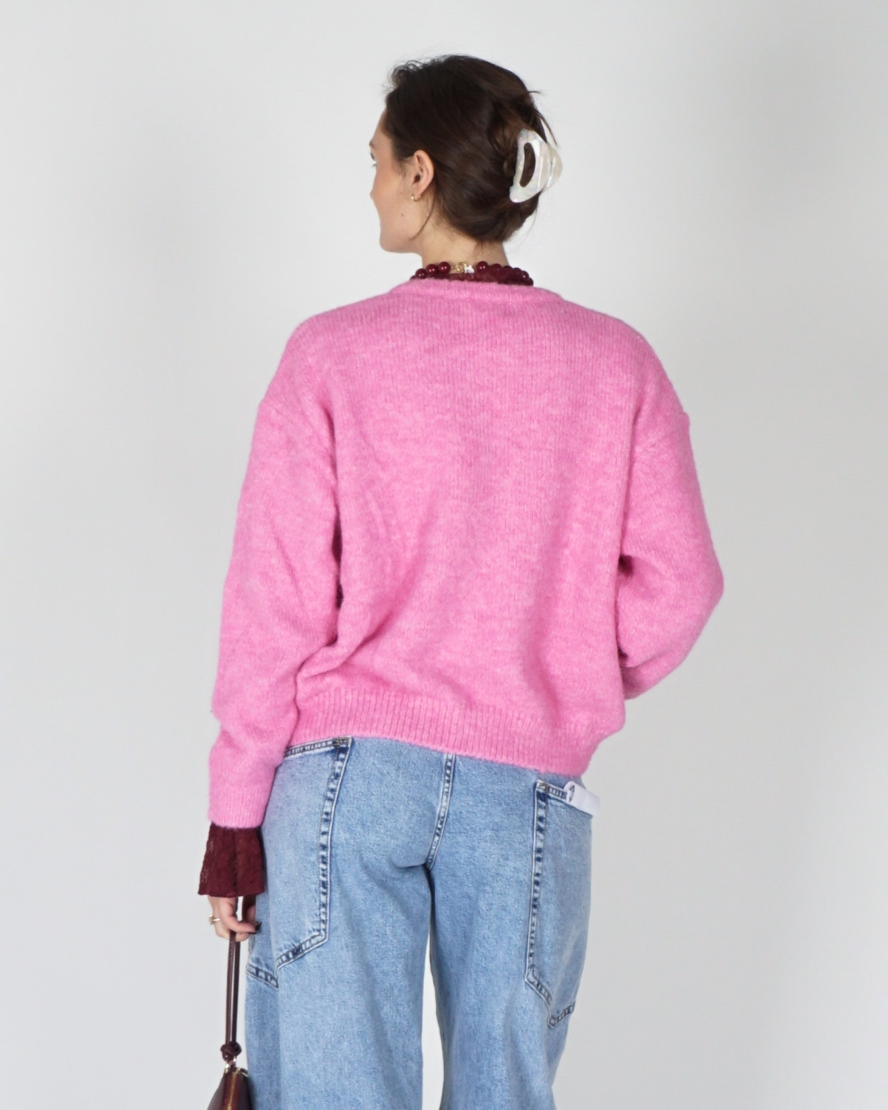 BASIC VEST MIA BARBIE ROZE