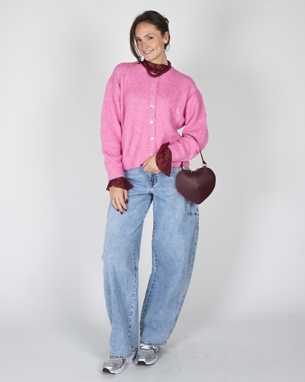 BASIC VEST MIA BARBIE ROZE