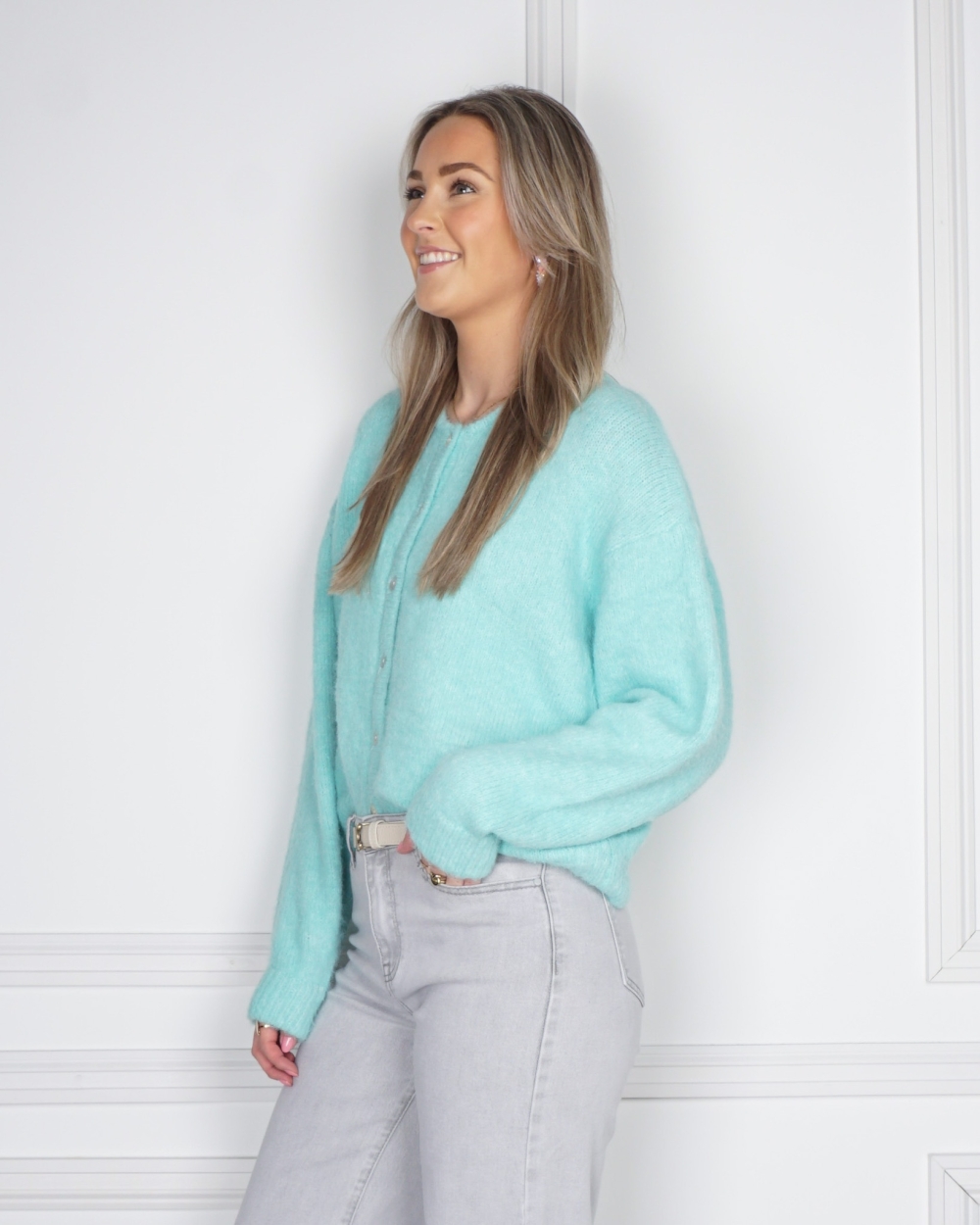 VEST BASIC MIA TURQUOISE