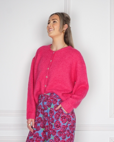 Gossip VEST BASIC MIA FUCHSIA