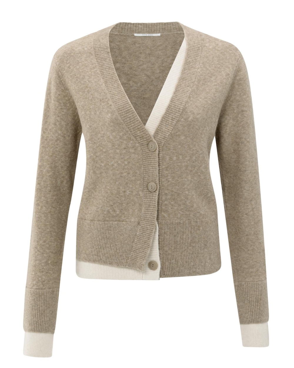 VEST ZAND BEIGE MELANGE