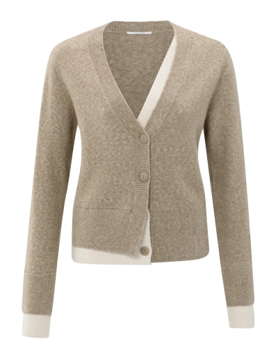 VEST ZAND BEIGE MELANGE