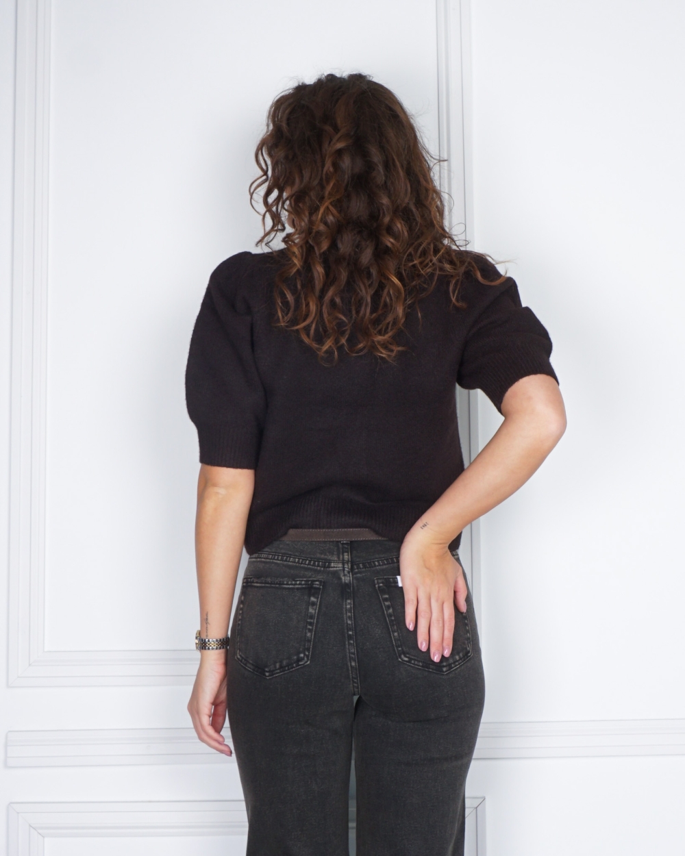 VEST TRUDY DONKERBRUIN