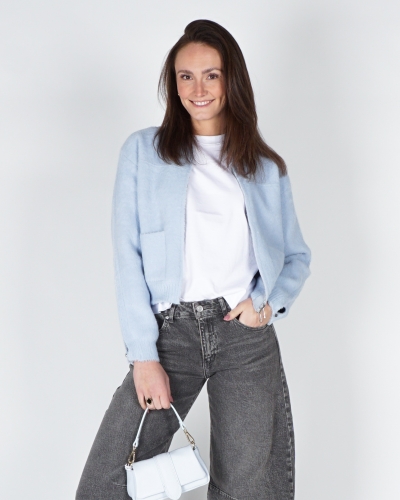 Rino & Pelle VEST BENTO LICHT BLAUW