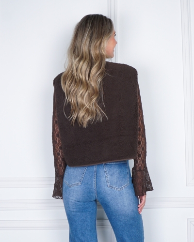 GILET MARIKO TEDDY DONKERBRUIN