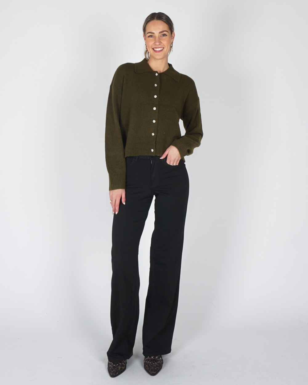 POLO VEST DODILE GROEN