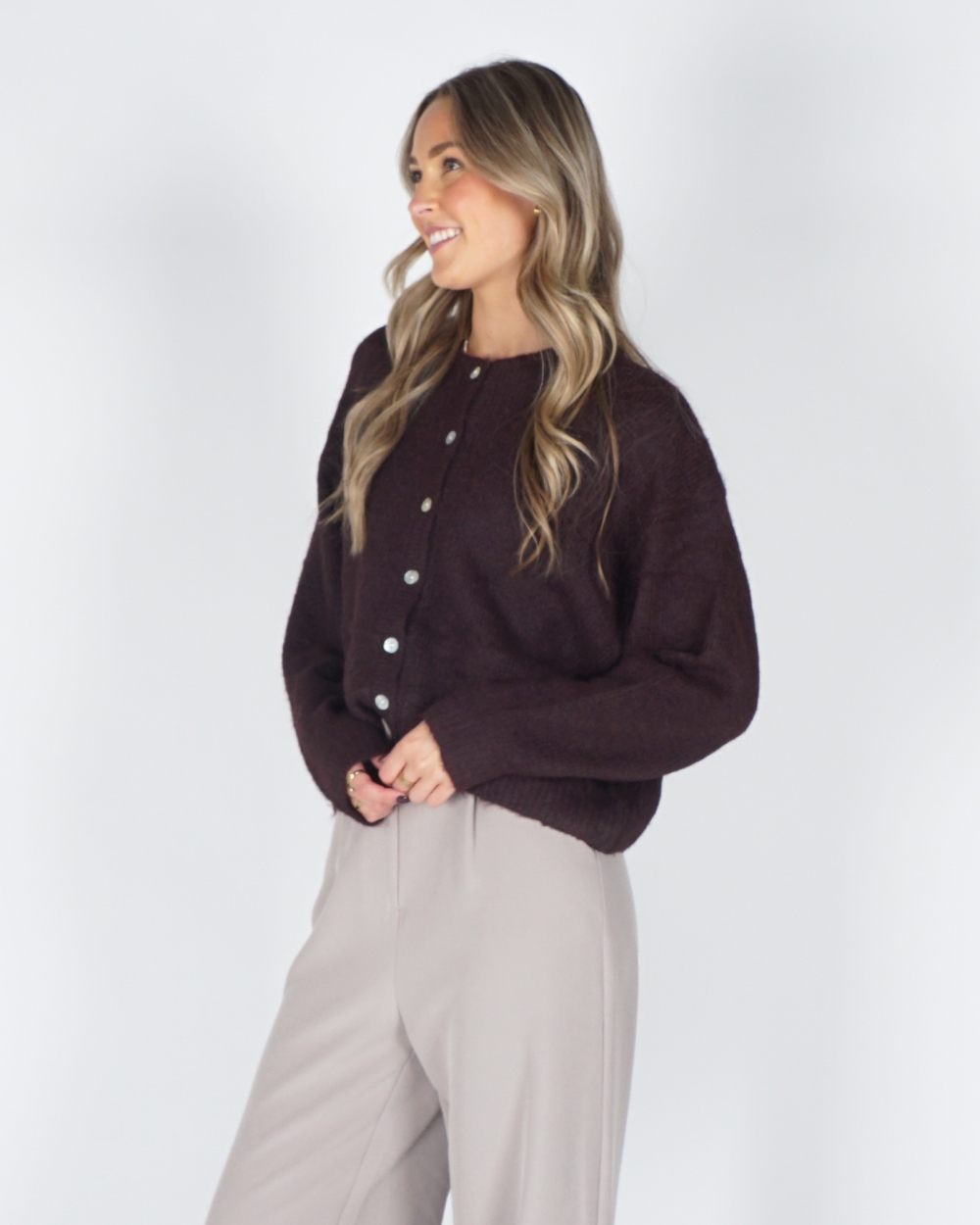 VEST BASIC MIA AUBERGINE