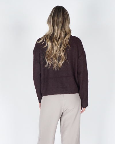 VEST BASIC MIA AUBERGINE