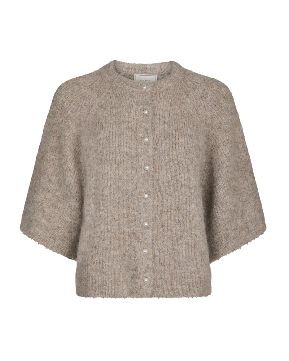 FLUFFY VEST AMAYA BEIGE