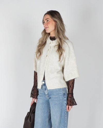 Neo Noir VEST BENUTA ECRU