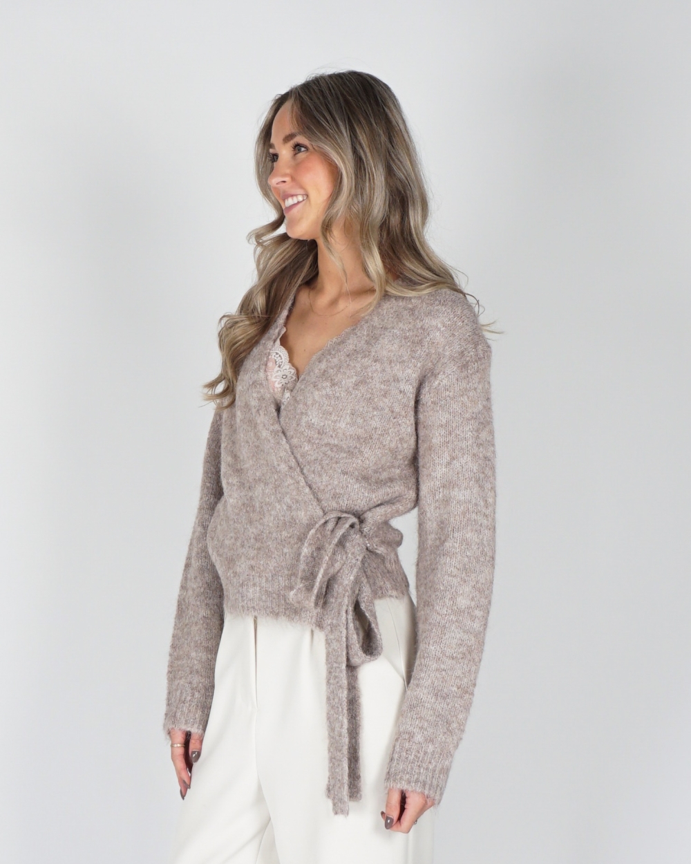 WIKKELVEST RONIA BEIGE