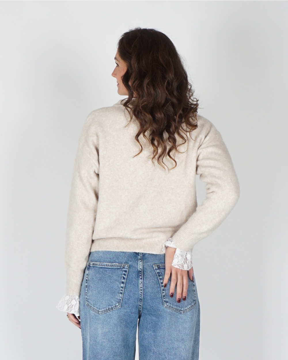 BASIC VEST MAUD ECRU