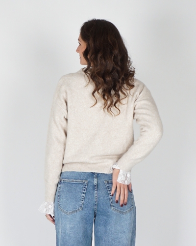 BASIC VEST MAUD ECRU