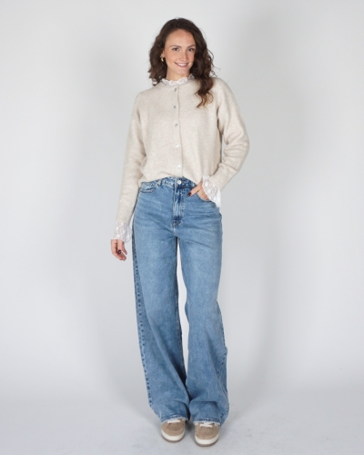 BASIC VEST MAUD ECRU