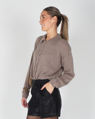 Gossip POLO VEST BEIGE