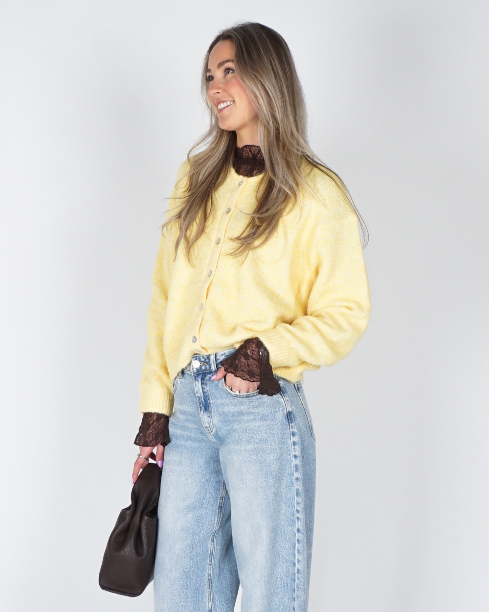 VEST BASIC MIA GEEL