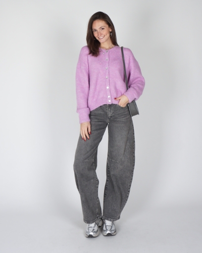VEST BASIC MIA LILA MELANGE