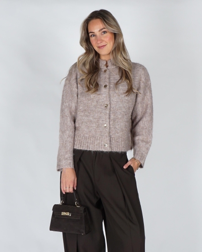 Neo Noir VEST TAURA FLUFFY Beige