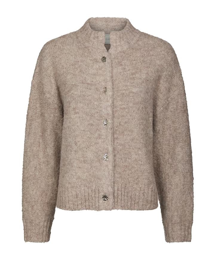 Neo Noir VEST TAURA FLUFFY Beige