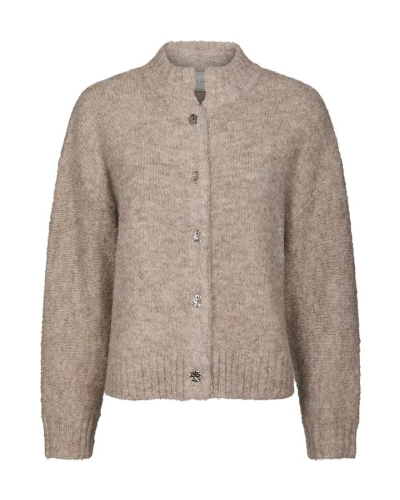 Neo Noir VEST TAURA FLUFFY Beige