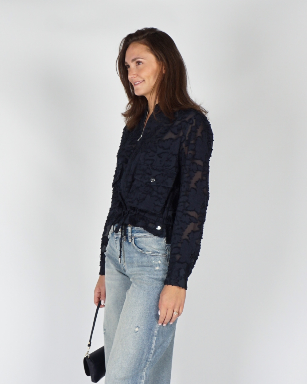 VEST PRIORI DONKERBLAUW